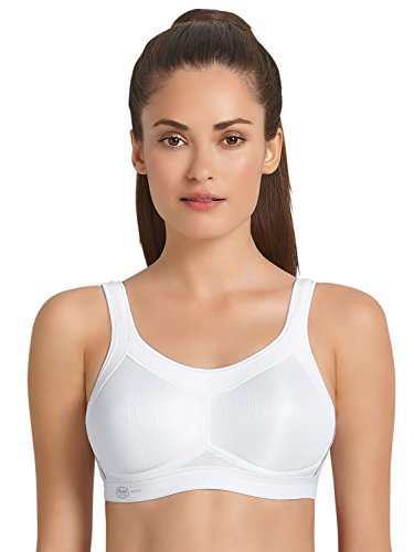Anita Active Damen Bügelloser BH 5529, Weiß (Weiß 006), 65G von Anita