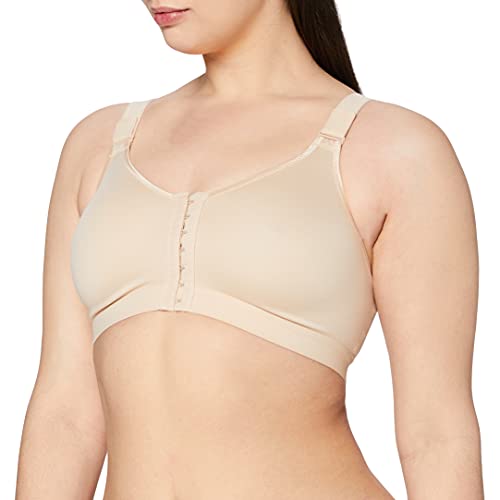 Anita Active Damen Sportbeha Frontline Open Sport BH, Beige (Desert 753), 70C EU von Anita Active