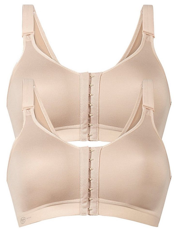 Anita Active Set: Sport-BH Sport BH mit Vorderverschluss Frontline Open (Spar-Set, 2-tlg) Stützfunktion von Anita Active