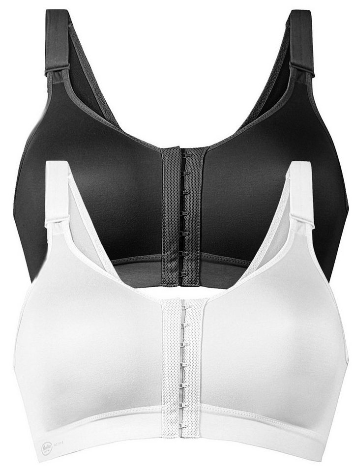 Anita Active Set: Sport-BH Sport BH mit Vorderverschluss Frontline Open (Spar-Set, 2-tlg) Stützfunktion von Anita Active