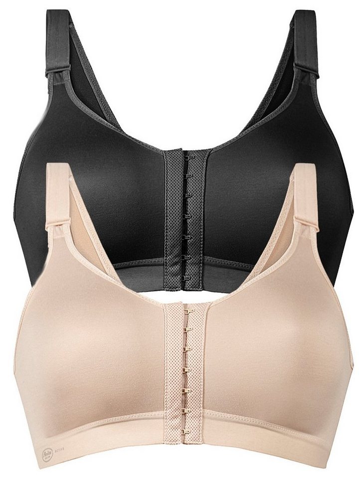 Anita Active Set: Sport-BH Sport BH mit Vorderverschluss Frontline Open (Spar-Set, 2-tlg) Stützfunktion von Anita Active