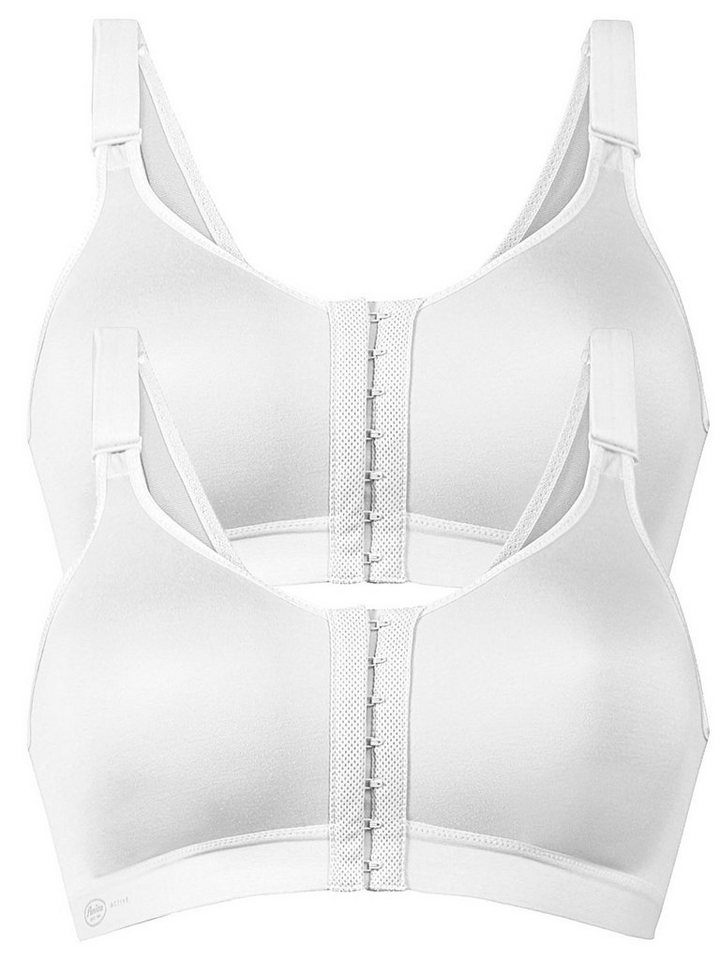 Anita Active Set: Sport-BH Sport BH mit Vorderverschluss Frontline Open (Spar-Set, 2-tlg) Stützfunktion von Anita Active