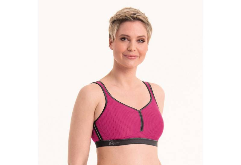 Anita Active Sport-BH Performance Cup A-E, vorgeformte Cups, verstellbare Träger, atmungsaktiv, nahtlos von Anita Active