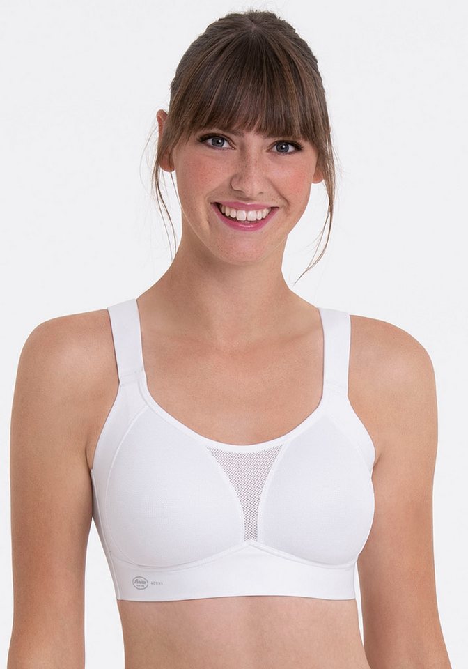 Anita Active Sport-BH Smart Control clean Cut Ware, Cups nahtlos vorgeformt, innen hydrophiler Frottée von Anita Active