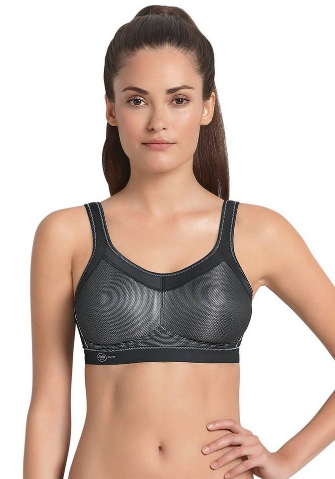 Anita Active Sport-BH Momentum ohne Bügel, elastisch, nahtlos, weich, gepolsterte Komfortträger von Anita Active