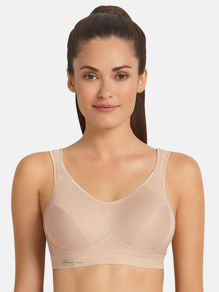 Anita Active Sport-BH Sport BH extreme control (Stück, 1-tlg) genähte Cups, Uni, Schweißbeständig, Mikrofaser von Anita Active