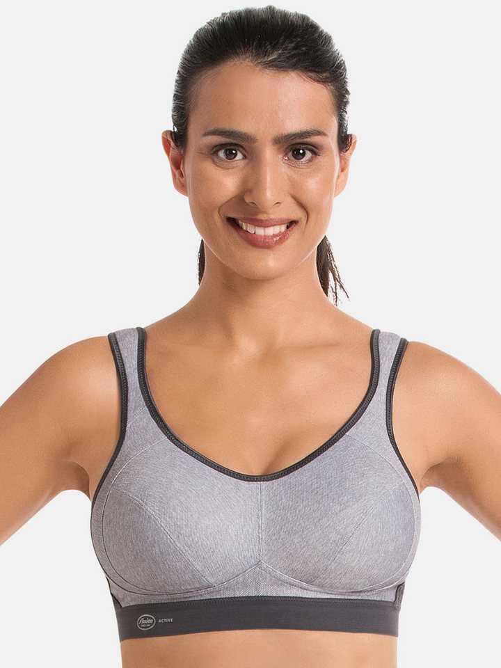 Anita Active Sport-BH Sport BH extreme control (Stück, 1-tlg) genähte Cups, Uni, Schweißbeständig, Mikrofaser von Anita Active