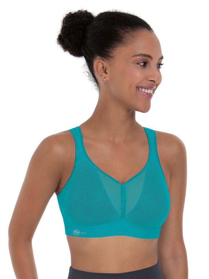 Anita Active Sport-BH Sport BH mit Schale air control DeltaPad (Stück, 1-tlg) Schalen Cups, Uni, Mesh von Anita Active