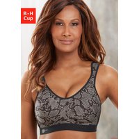 Große Größen: Sport-BH, grau-braun, Gr.100B-95H von Anita Active