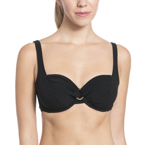 Rosa Faia Damen Bikini-oberteil Hermine Bikinioberteil, Schwarz (Schwarz 001), 38D EU von Rosa Faia