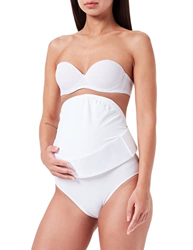 Anita Maternity Damen Funktionsunterwäsche BabyBelt, Einfarbig, Gr. 34 (Herstellergröße: XS), Weiß (weiß 006) von Anita Maternity