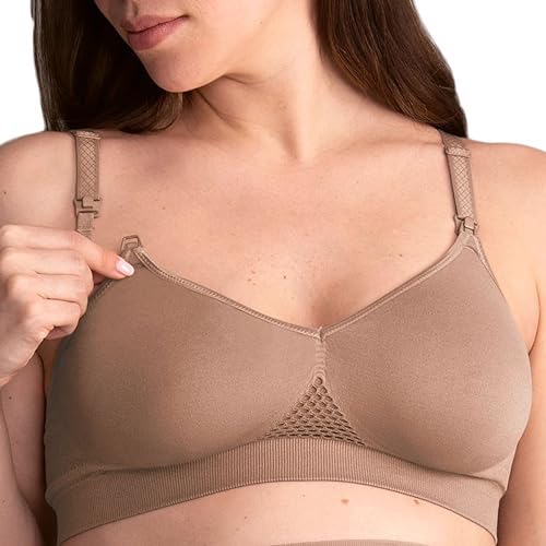 Anita maternity Damen Seamless Still BH, Blickdicht, Sky Grey, S von Anita