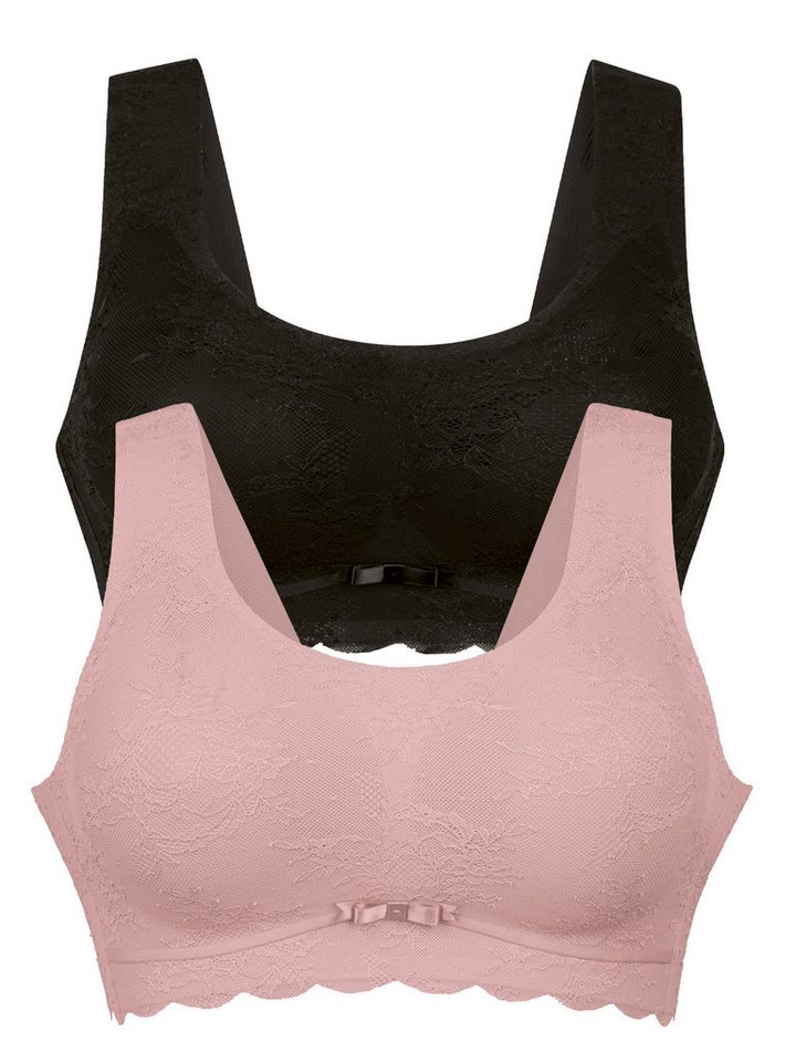 Anita since 1886 Bralette Essential Lace (2er-Pack) Doppelpack, vorgeformt, herausnehmbare Schale, gemoldete Cups von Anita since 1886