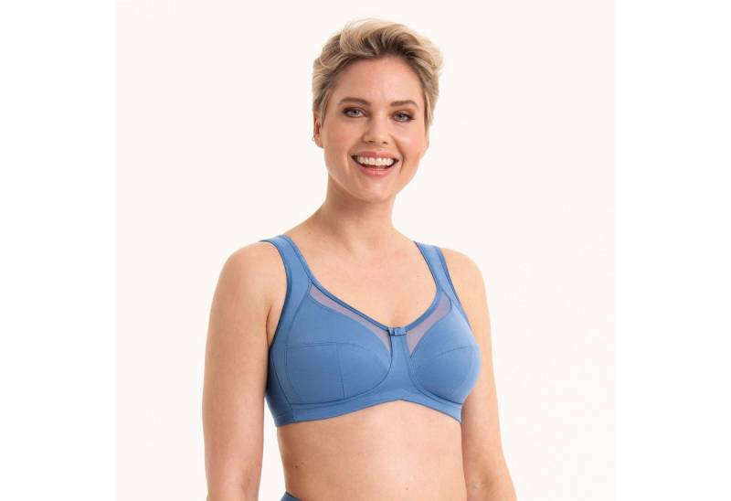 Anita since 1886 Entlastungs-BH Clara gepolsterte Träger, Netzeinsatz vorn, ohne Bügel, feminin, bequem von Anita since 1886