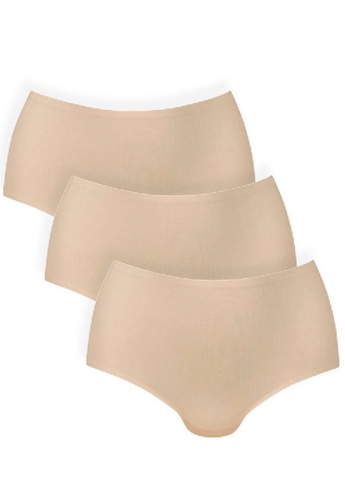 Anita since 1886 High-Waist-Slip Essential High-Waist- Slip 3-er Pack (Packung, 3-St) unsichtbar unter enger Kleidung, nahtlos, dehnbar von Anita since 1886