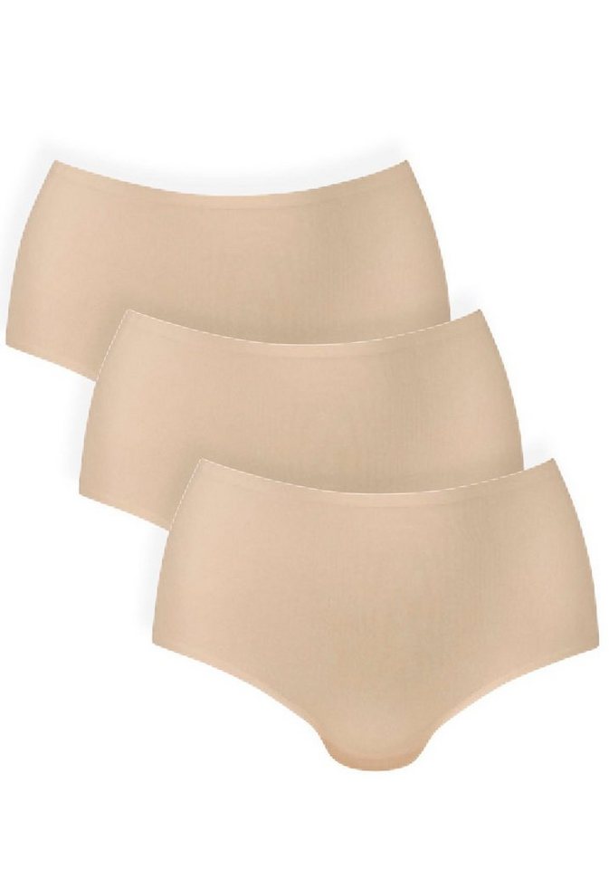 Anita since 1886 High-Waist-Slip Essential (3er Pack) unsichtbar unter enger Kleidung, nahtlos, elastisch, basic von Anita since 1886
