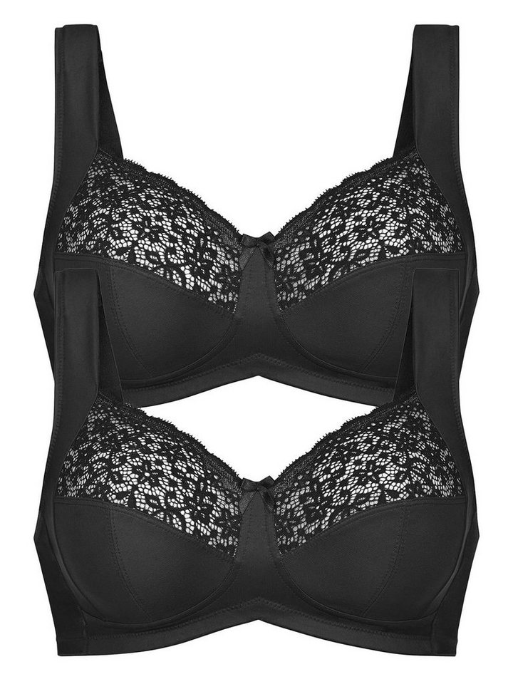 Anita since 1886 Set: Bügelloser BH 2er Pack Entlastungs BH Havanna (Spar-Set, 2-tlg) Stützfunktion von Anita since 1886