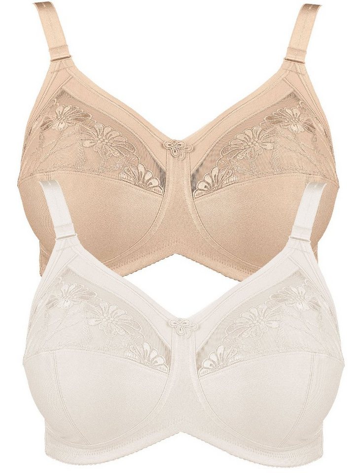 Anita since 1886 Set: Bügelloser BH 2er Pack Komfort BH ohne Bügel Safina (Spar-Set, 2-tlg) Stützfunktion von Anita since 1886