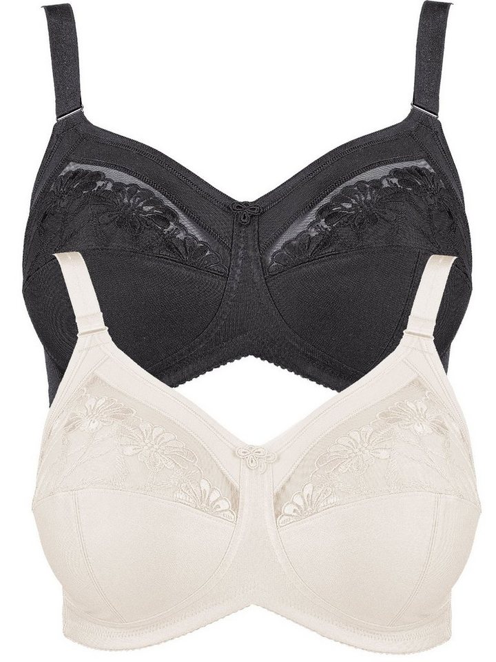 Anita since 1886 Set: Bügelloser BH 2er Pack Komfort BH ohne Bügel Safina (Spar-Set, 2-tlg) Stützfunktion von Anita since 1886