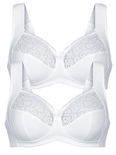 Anita 2er Pack Entlastungs BH ohne Bügel Havanna 5813 Gr. 110C in Crystal von Anita