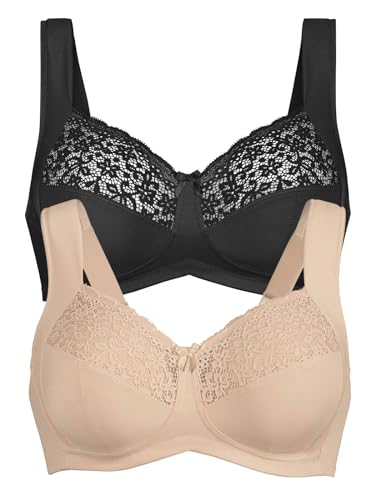 Anita 2er Pack Entlastungs BH ohne Bügel Havanna 5813 Gr. 80G in Desert-Schwarz Anita 2er Pack Entlastungs BH ohne Bügel Havanna 5813 Gr. 80G in Desert-Schwarz von Anita