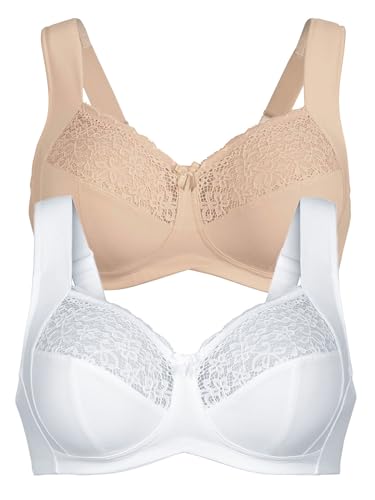 Anita 2er Pack Entlastungs BH ohne Bügel Havanna 5813 Gr. 85G in Desert-Crystal von Anita