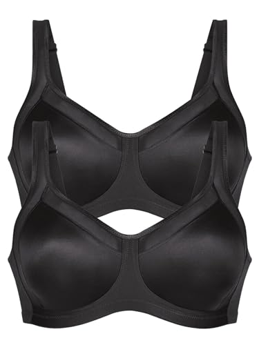 Anita 2er Pack Schwangerschafts-BH Basic 5169 Gr. 85F in Schwarz von Anita