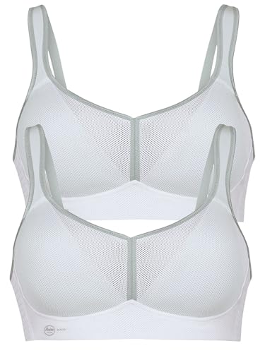 Anita 2er Pack Sport BH AIR Control DELTAPAD 5544 Gr. 80C in 1xweiß 1xweiß von Anita