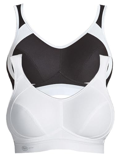 Anita 2er Pack Sport BH Extreme Control 5527 Gr. 100D in 1xschwarz 1xweiß von Anita