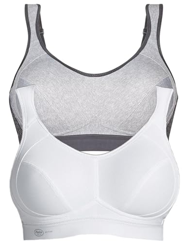 Anita 2er Pack Sport BH Extreme Control 5527 Gr. 100F in 1xheather Grey 1xweiß Anita 2er Pack Sport BH Extreme Control 5527 Gr. 100F in 1xheather Grey 1xweiß von Anita