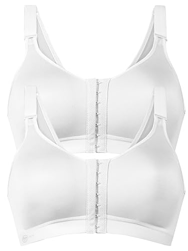 Anita 2er Pack Sport-BH Frontline Open 5523 Gr. 90C in 1xweiß 1xweiß von Anita