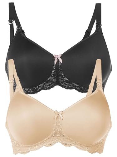 Anita 2er Pack Still BH mit Schale Miss Lovely 5086 Gr. 90E in Desert-Schwarz von Anita