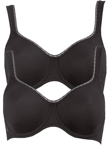 Anita 2er Sparpack Bügel-BH Twin Firm 5694 Gr. 100E in Schwarz von Anita