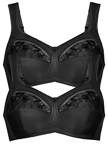 Anita 2er Sparpack Entlastungs BH 5448 Safina Gr. 80C in 1xschwarz 1xschwarz von Anita