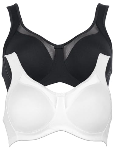 Anita 2er Sparpack Entlastungs BH Clara 5859 Gr. 90G in 1xschwarz 1xweiß von Anita