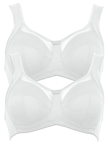 Anita 2er Sparpack Komfort BH Clara 5459 Gr. 80C in 1xweiß 1xweiß von Anita