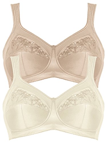 Anita 2er Sparpack Prothesen BH Safina 5349X Gr. 115C in 1xcrystal 1xhaut von Anita