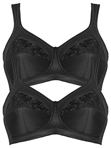 Anita 2er Sparpack Prothesen BH Safina 5349X Gr. 85A in 1xschwarz 1xschwarz von Anita