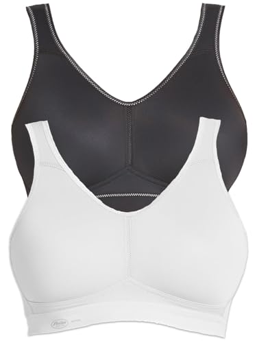 Anita 2er Sparpack Sport-BH Light & Firm 5521 Gr. 100C in 1xschwarz 1xweiß von Anita