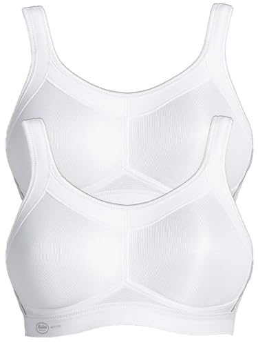 Anita 2er Sparpack Sport BH Momentum 5529 Gr. 100F in 1xweiß 1xweiß von Anita