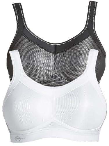 Anita 2er Sparpack Sport BH Momentum 5529 Gr. 80C in 1xschwarz 1xweiß von Anita