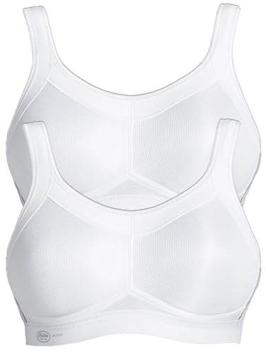 Anita 2er Sparpack Sport BH Momentum 5529 Gr. 80C in 1xweiß 1xweiß von Anita