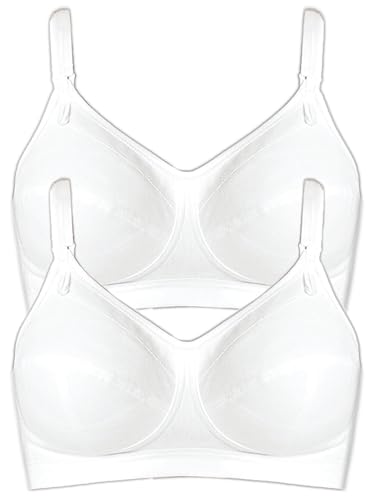 Anita 2er Sparpack Still-BH ohne Bügel 5051 Gr. 90-H in 2xweiß Anita 2er Sparpack Still-BH ohne Bügel 5051 Gr. 90-H in 2xweiß von Anita