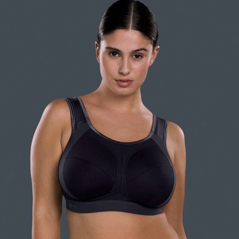 Anita Active Extreme Control Plus Sport BH, Schwarz, Größe: 105G, Damen von Anita