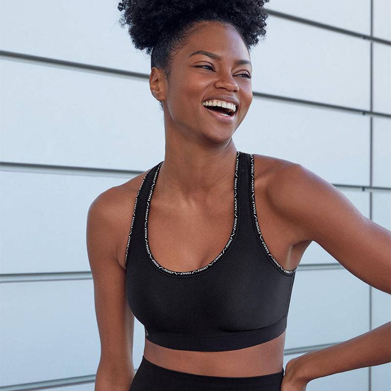 Anita Active Panalp Delta Sport BH, Schwarz, Größe: 85E, Damen von Anita