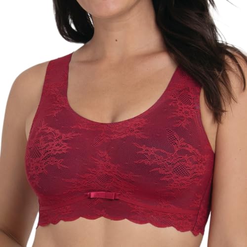 Anita Bralette- BH's ohne Cup-Größe- Essential Lace- Größe XL rot Anita Bralette- BH's ohne Cup-Größe- Essential Lace- Größe XL rot von Anita