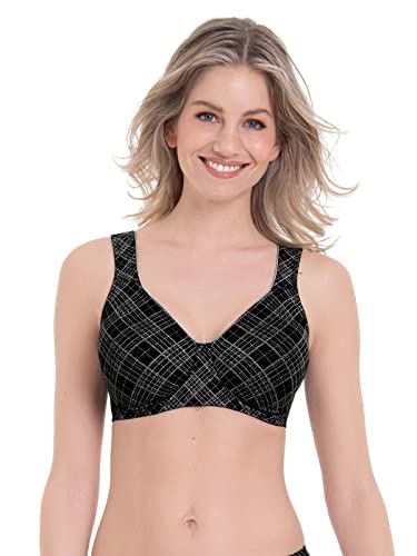 Anita Bügel BH Twin Art 5246 Gr. 85 C in Black Grey von Anita