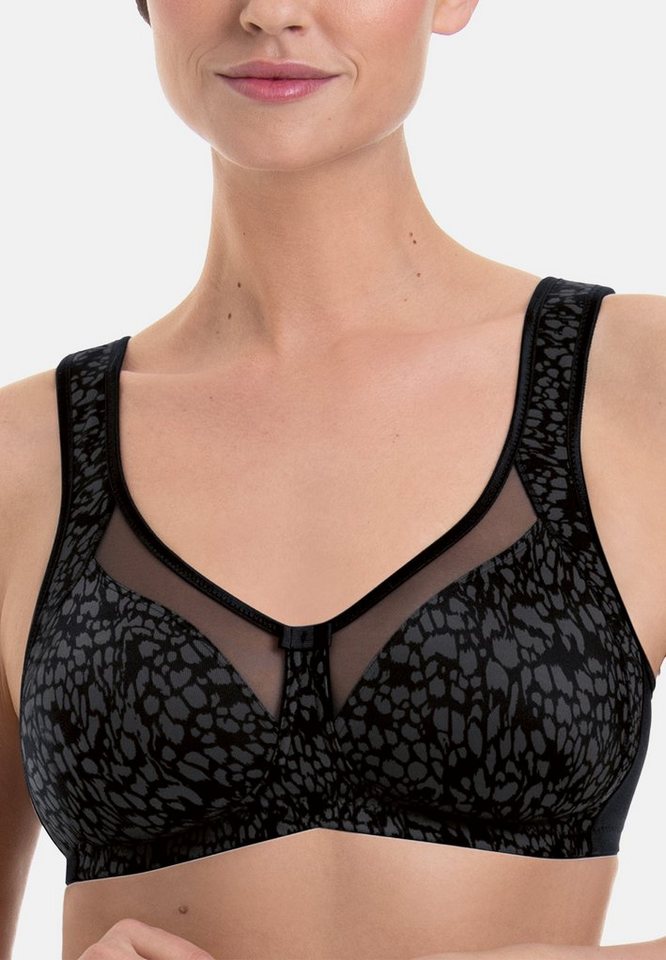 Anita Bügelloser BH Clara Art (1-tlg) Komfort BH ohne Bügel - Stützend - Halb transparente Blende von Anita