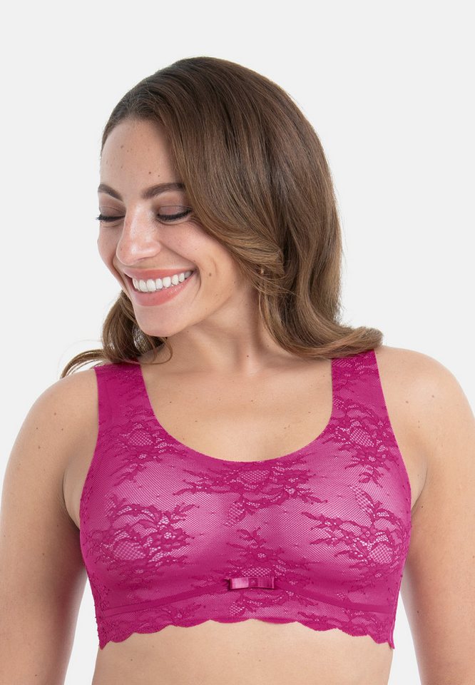 Anita Bügelloser BH Essential Lace (1-tlg) Bralette - Blickdicht - Nahtlose Verarbeitung, Bequeme, breite Träger von Anita