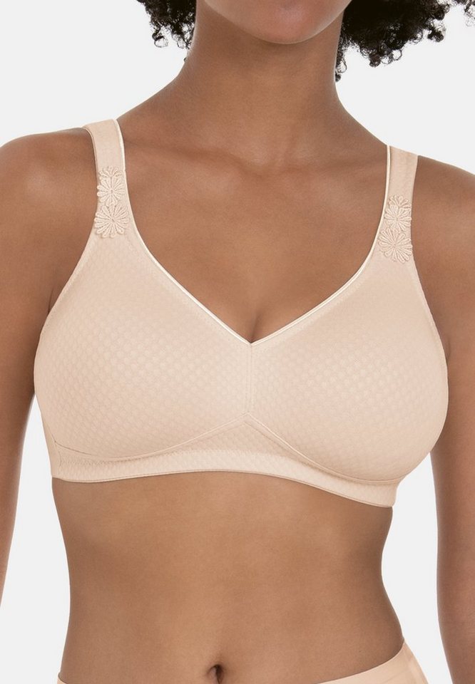 Anita Bügelloser BH Leni (1-tlg) Komfort BH ohne Bügel - Elastisches Jacquard-Gewebe von Anita